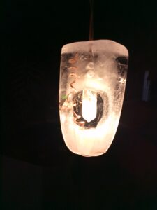 A photo of the artwork, Frozen light