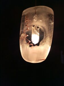 A photo of the artwork, Frozen light
