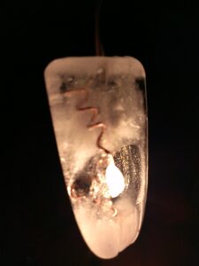 A photo of the artwork, Frozen light