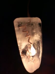 A photo of the artwork, Frozen light