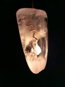 A photo of the artwork, Frozen light